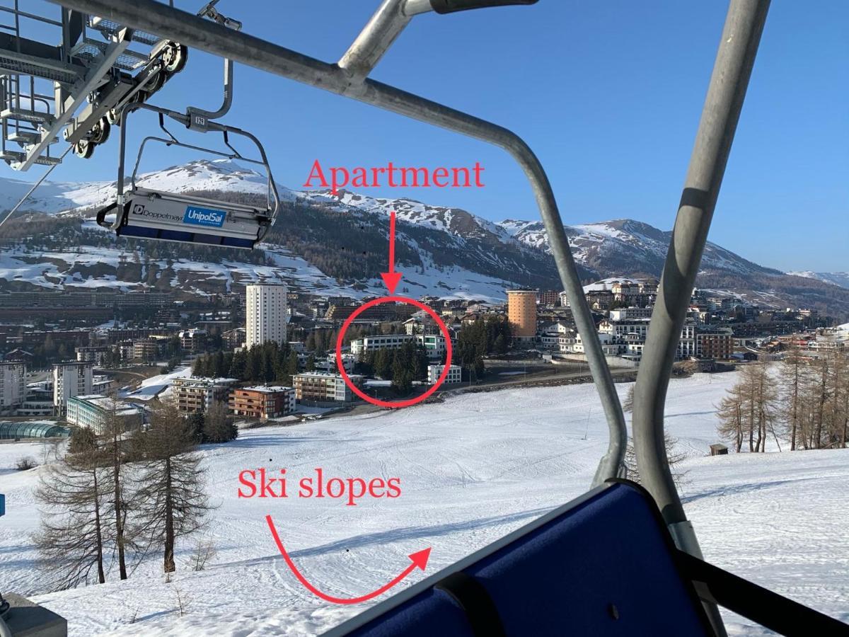 Nice House On The Ski Slopes Colle Colle Sestriere Exterior photo